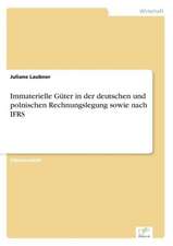 Immaterielle Guter in Der Deutschen Und Polnischen Rechnungslegung Sowie Nach Ifrs