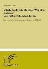 Mitarbeiter-Events ALS Neuer Weg Einer Modernen Unternehmenskommunikation: Methoden Und Ergebnisse