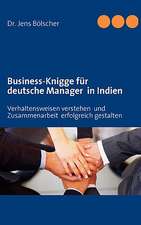 Business-Knigge für deutsche Manager in Indien