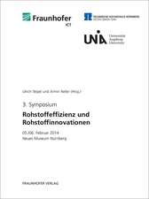 3. Symposium Rohstoffeffizienz und Rohstoffinnovationen