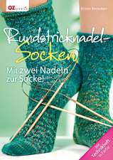 Rundstricknadel-Socken