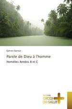 Parole de Dieu à l'homme