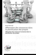 Affectation des ressources dans la planification des projets