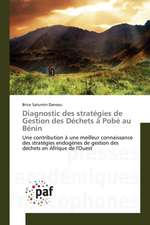 Diagnostic des stratégies de Gestion des Déchets à Pobè au Bénin