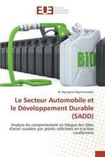 Le Secteur Automobile Et Le Developpement Durable (Sadd): Abron Merezon