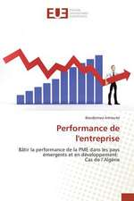 Performance de L'Entreprise: Cas de Douala Et Kribi