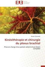 Kinesitherapie Et Chirurgie Du Plexus Brachial: Analyse de La Rentabilite Et Du Risque