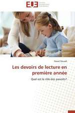 Les Devoirs de Lecture En Premiere Annee: Quand L'Agroecologie S'Impose