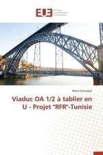 Viaduc OA 1/2 a Tablier En U - Projet "Rfr"-Tunisie: Cas Du Service Abr