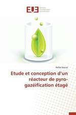 Etude Et Conception D'Un Reacteur de Pyro-Gazeification Etage: Nouvelle Approche