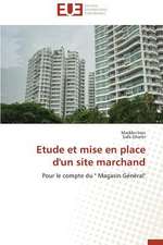 Etude Et Mise En Place D'Un Site Marchand: Nouvelle Approche