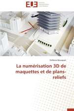 La Numerisation 3D de Maquettes Et de Plans-Reliefs