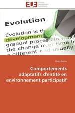 Comportements Adaptatifs D'Entite En Environnement Participatif: Croissance Cristalline Et Fluides Charges