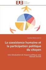 La Coexistence Humaine Et La Participation Politique Du Citoyen: Une Boite Noire?