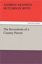 The Recreations of a Country Parson