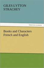 Books and Characters French and English