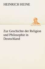 Zur Geschichte Der Religion Und Philosophie in Deutschland: Die Saugethiere 1