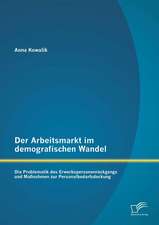 Der Arbeitsmarkt Im Demografischen Wandel: Die Problematik Des Erwerbspersonenruckgangs Und Massnahmen Zur Personalbedarfsdeckung