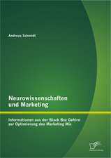 Neurowissenschaften Und Marketing: Informationen Aus Der Black Box Gehirn Zur Optimierung Des Marketing Mix