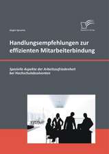 Handlungsempfehlungen Zur Effizienten Mitarbeiterbindung: Spezielle Aspekte Der Arbeitszufriedenheit Bei Hochschulabsolventen