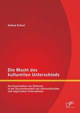 Die Macht Des Kulturellen Unterschieds: Die Konstruktion Von Differenz in Der Zusammenarbeit Von Osterreichischen Und Ungarischen Unternehmen