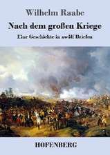 Nach dem großen Kriege