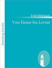 Von Eisner bis Leviné