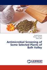 Antimicrobial Screening of Some Selected Plants of Balh Valley