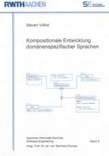 Kompositionale Entwicklung domänenspezifischer Sprachen