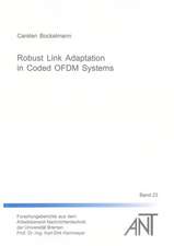 Robust Link Adaptation in Coded OFDM Systems