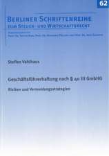 Geschäftsführerhaftung nach § 40 III GmbHG