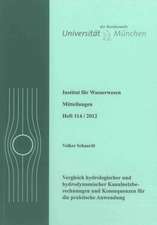 Vergleich hydrologischer und hydrodynamischer Kanalnetzberechnungen und Konsequenzen für die praktische Anwendung