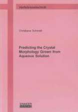 Predicting the Crystal Morphology Grown from Aqueous Solution