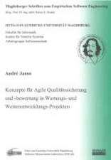 Konzepte für Agile Qualitätssicherung und -bewertung in Wartungs- und Weiterentwicklungs-Projekten