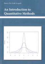 An Introduction to Quantitative Methods