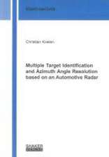 Multiple Target Identification and Azimuth Angle Resolution based on an Automotive Radar