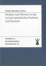 Struktur und Metrum in den syrisch-aramäischen Psalmen und Hymnen