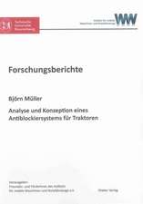 Analyse und Konzeption eines Antiblockiersystems für Traktoren