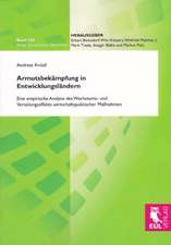 Armutsbekämpfung in Entwicklungsländern