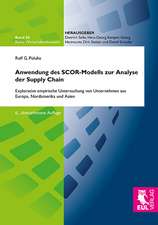 Anwendung des SCOR-Modells zur Analyse der Supply Chain