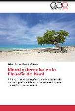 Moral y derecho en la filosofía de Kant