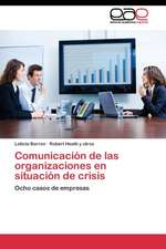 Comunicación de las organizaciones en situación de crisis