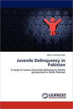 Juvenile Delinquency in Pakistan