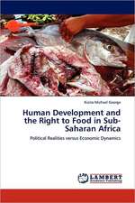 Human Development and the Right to Food in Sub-Saharan Africa