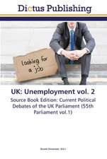 UK: Unemployment vol. 2