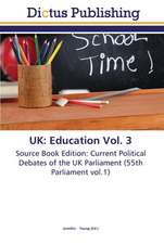 UK: Education Vol. 3