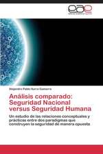 Análisis comparado: Seguridad Nacional versus Seguridad Humana