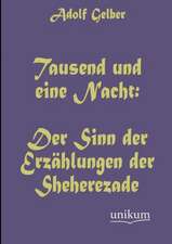 Gelber, A: Tausend und eine Nacht: Der Sinn der Erzählungen