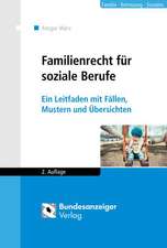 Familienrecht für soziale Berufe