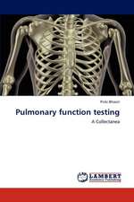 Bhasin, P: Pulmonary function testing